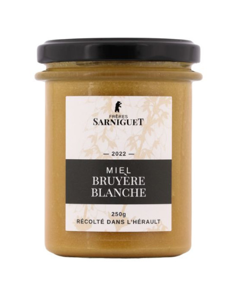 Frères Sarniguet - miel bruyère blanche 250 gr 